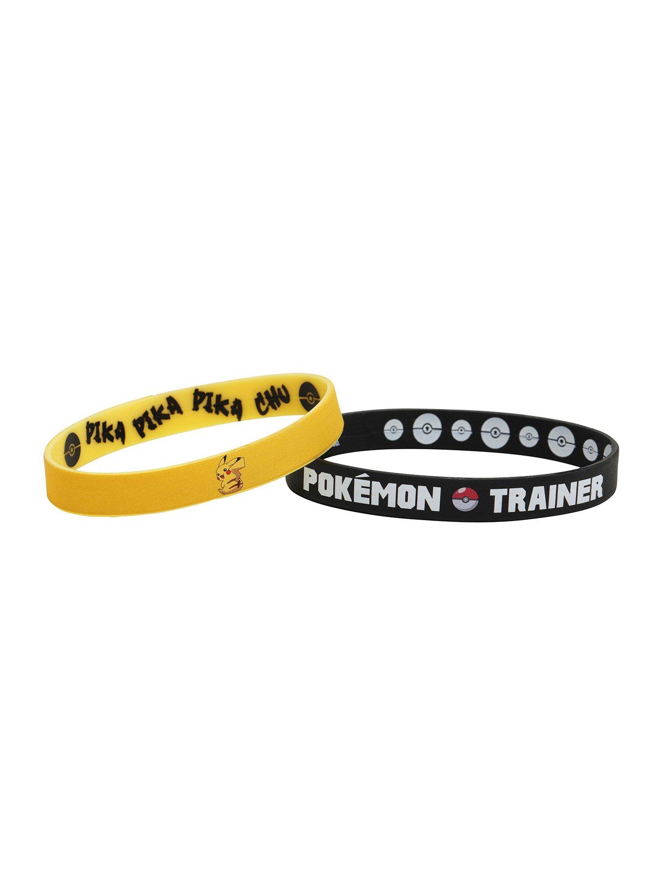 Pokemon Trainer Rubber Bracelet Set, , alternate