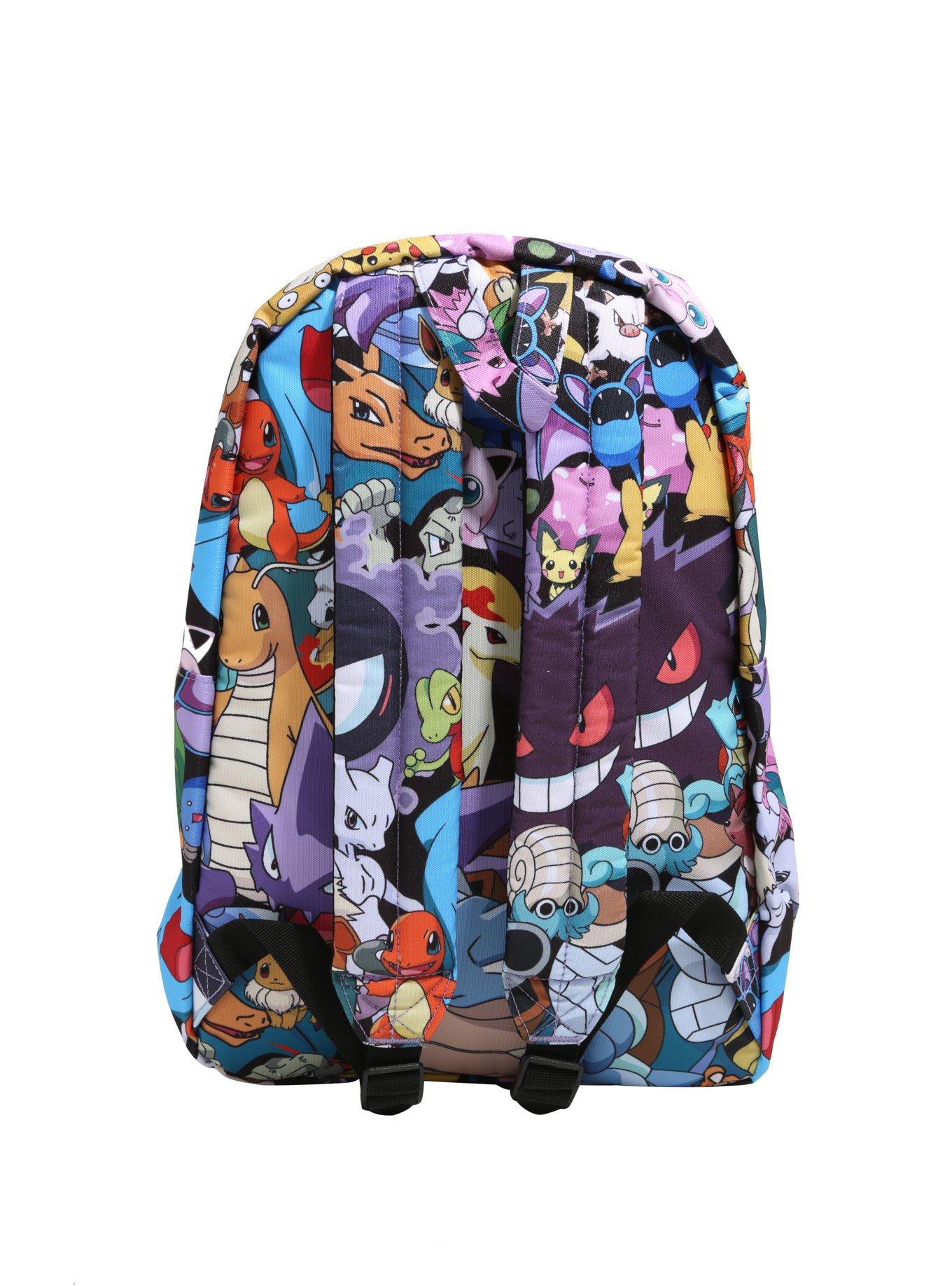 Loungefly Pokemon Evolutions Print Backpack, , alternate