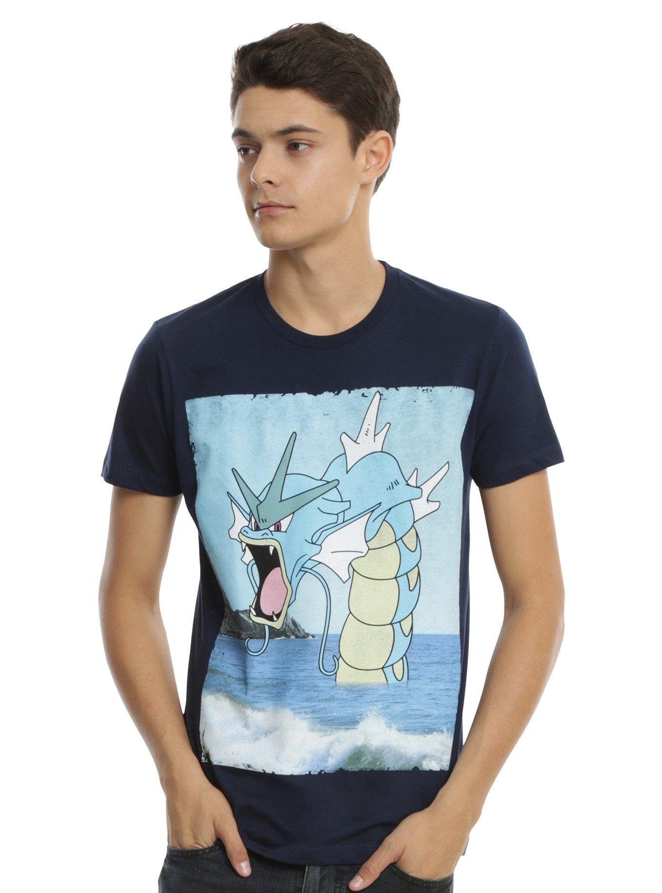 Pokemon Gyarados Sea T-Shirt, , alternate