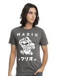 Super Mario Kanji Mario T-Shirt, , alternate