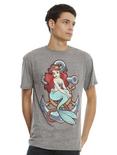 Disney The Little Mermaid Ariel Anchor T-Shirt, , alternate