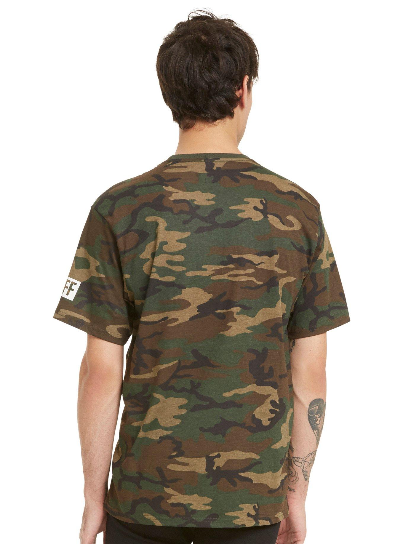 Gears Of War 4 X Neff Omen Logo Camo T-Shirt, , alternate