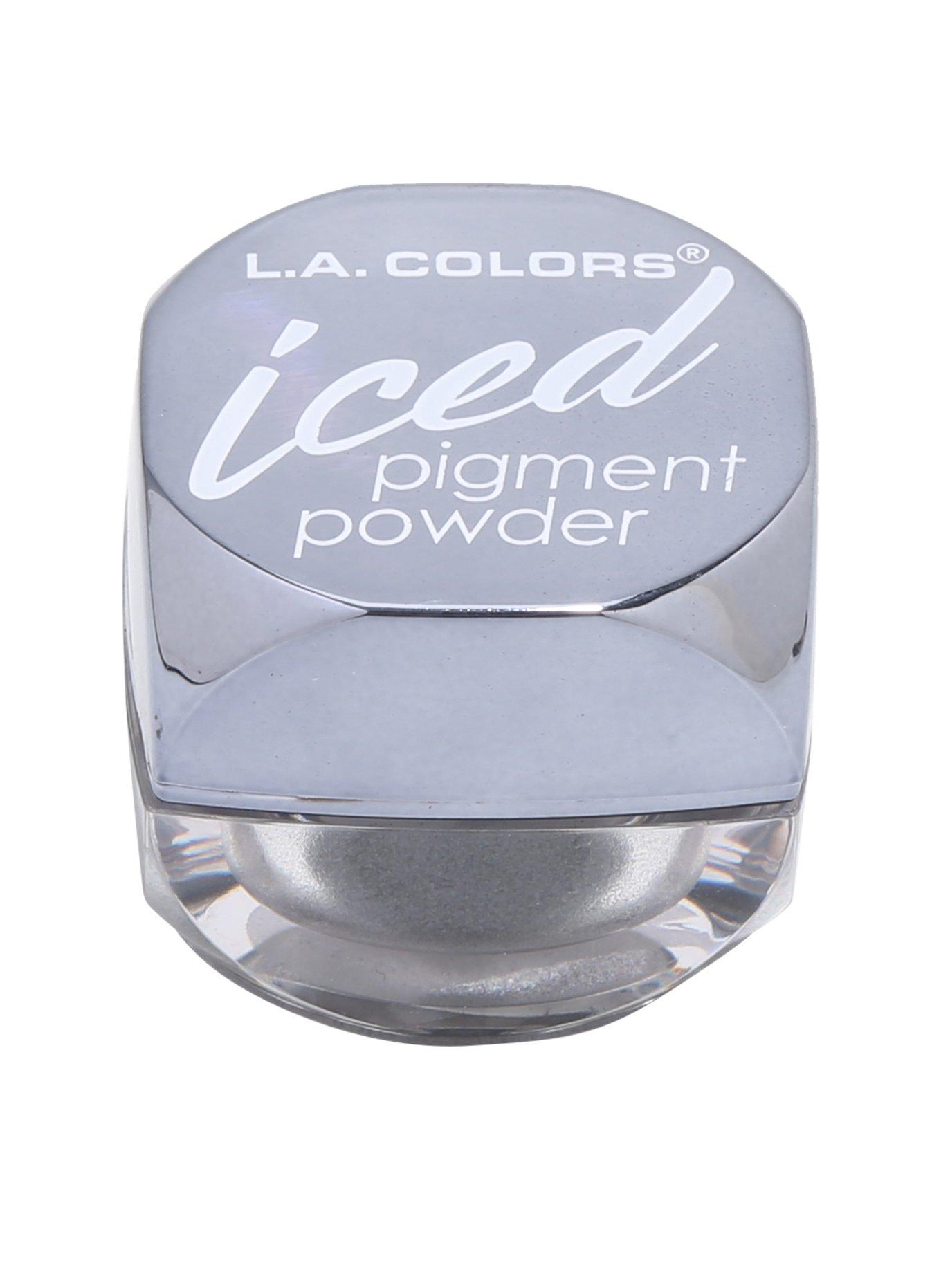 L.A. Colors Glimmer Iced Pigment Powder, , alternate
