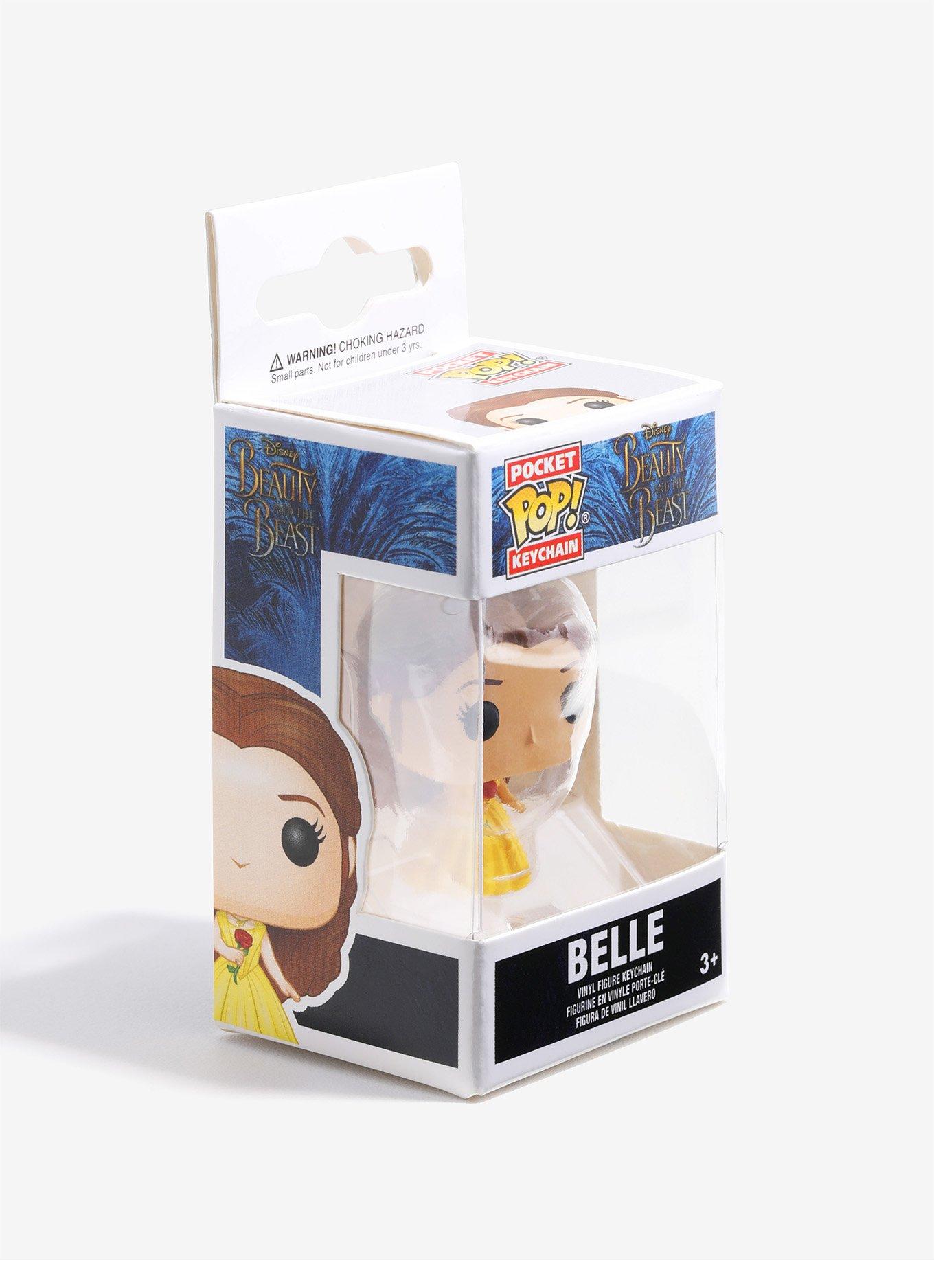 Funko Pocket Pop! Disney Beauty And The Beast Belle Key Chain, , alternate