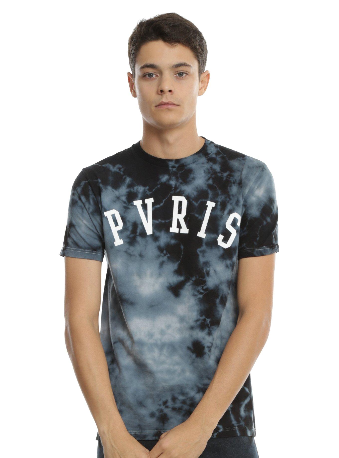 Pvris Logo Tie Dye T-Shirt, , alternate