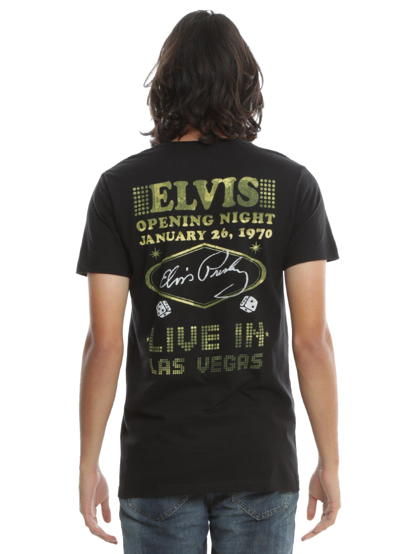 Elvis Live In Las Vegas T-Shirt, , alternate