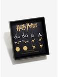 Harry Potter Gold And Silver Earring 6 Pair, , alternate