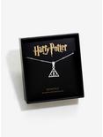 Harry Potter Silver Deathly Hallows Necklace, , alternate