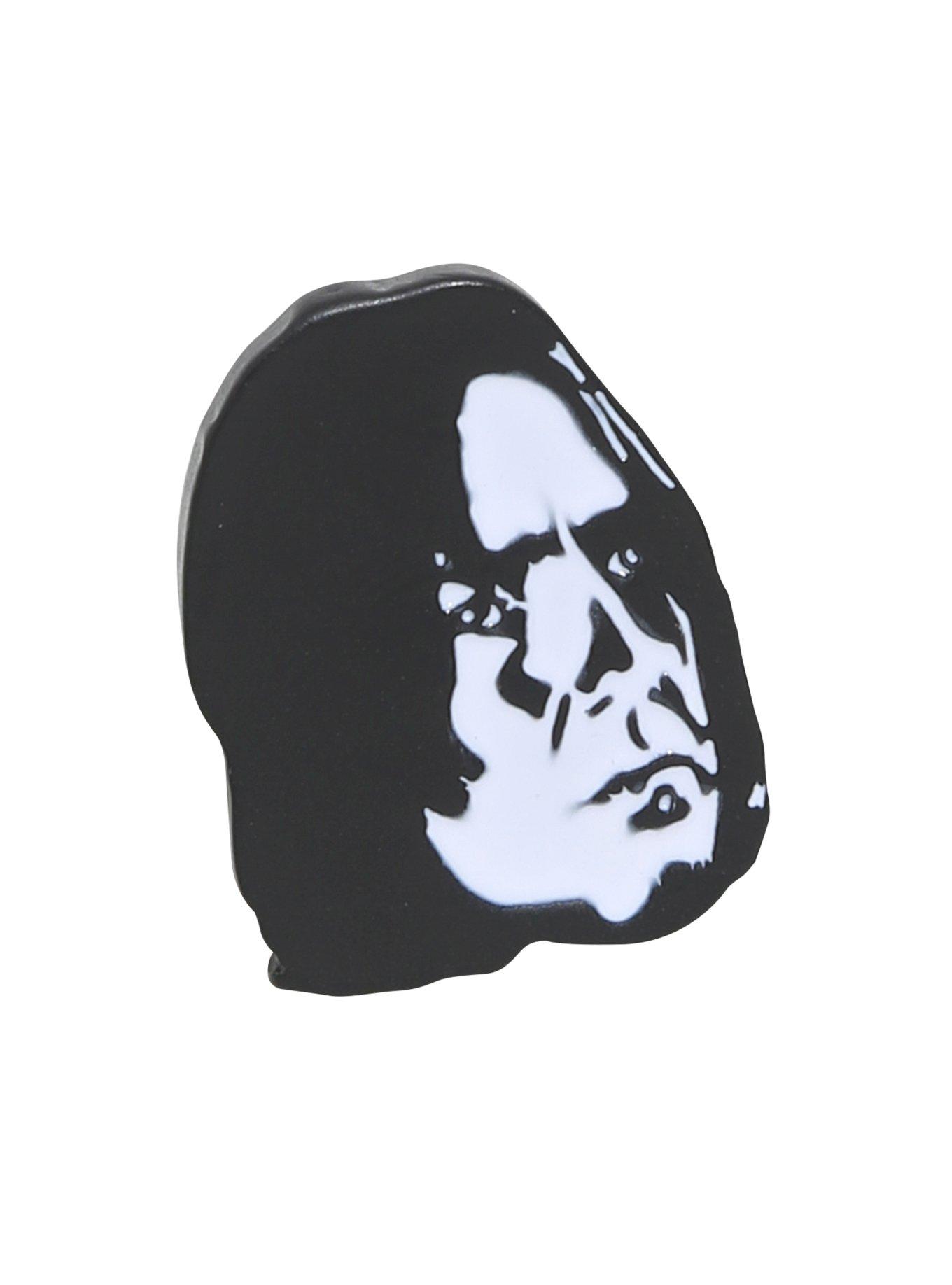 Harry Potter Snape Face Enamel Pin, , alternate