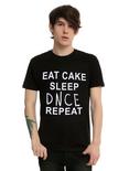 DNCE Eat Cake Sleep Repeat T-Shirt, , alternate