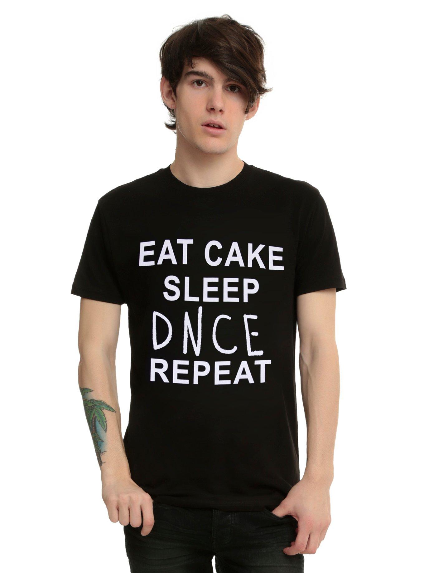 DNCE Eat Cake Sleep Repeat T-Shirt, , alternate