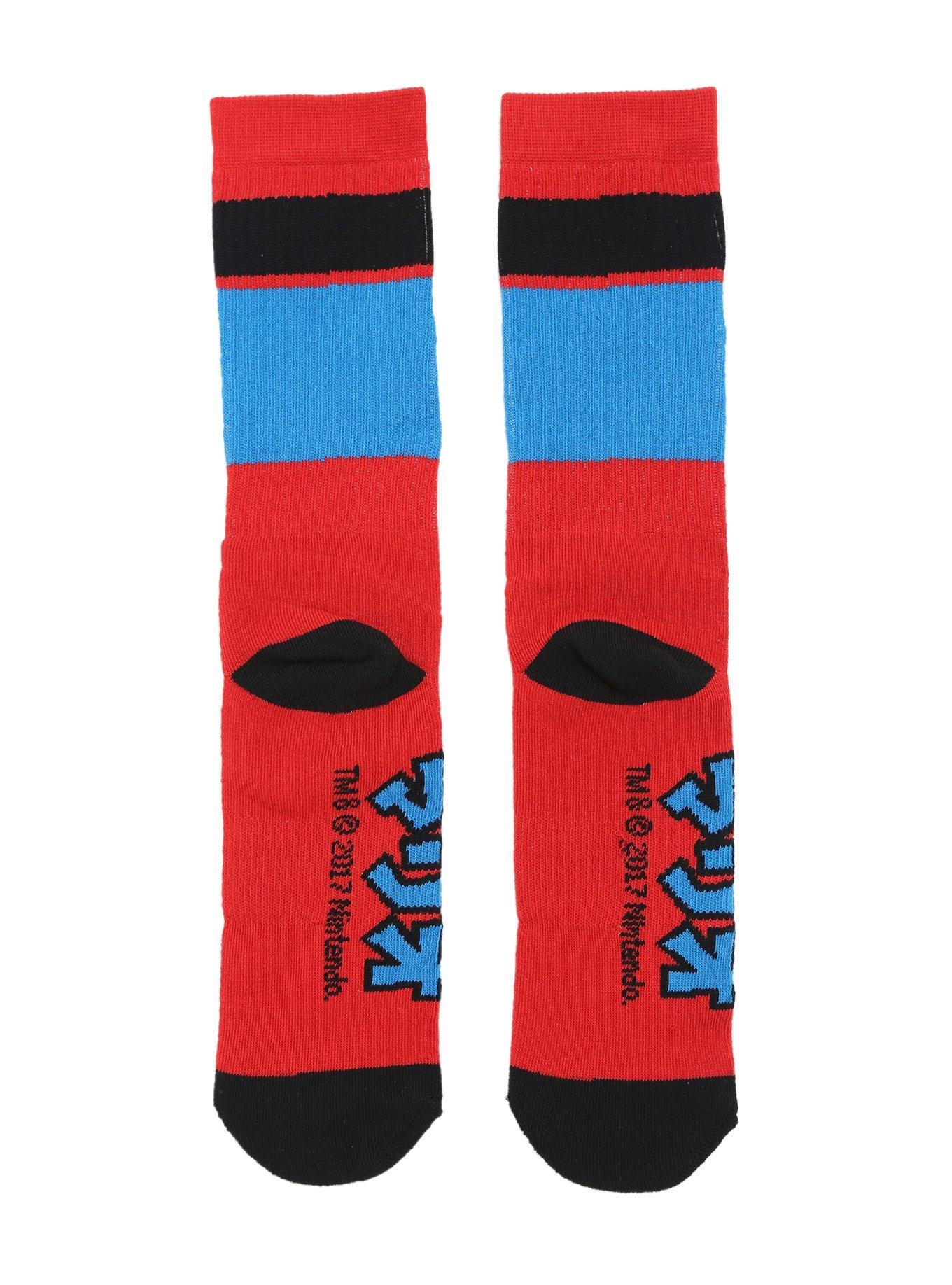 Super Mario Bros. Mario Crew Socks, , alternate