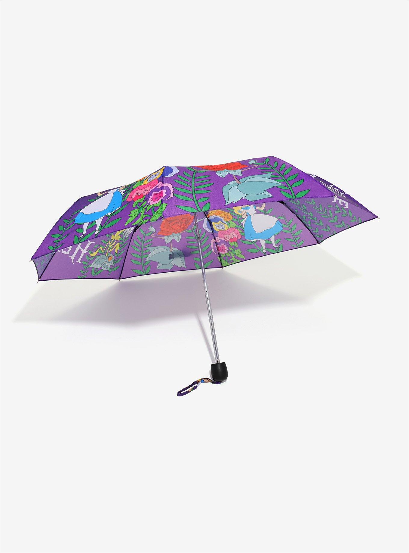 Disney Alice In Wonderland We're All Mad Here Umbrella, , alternate