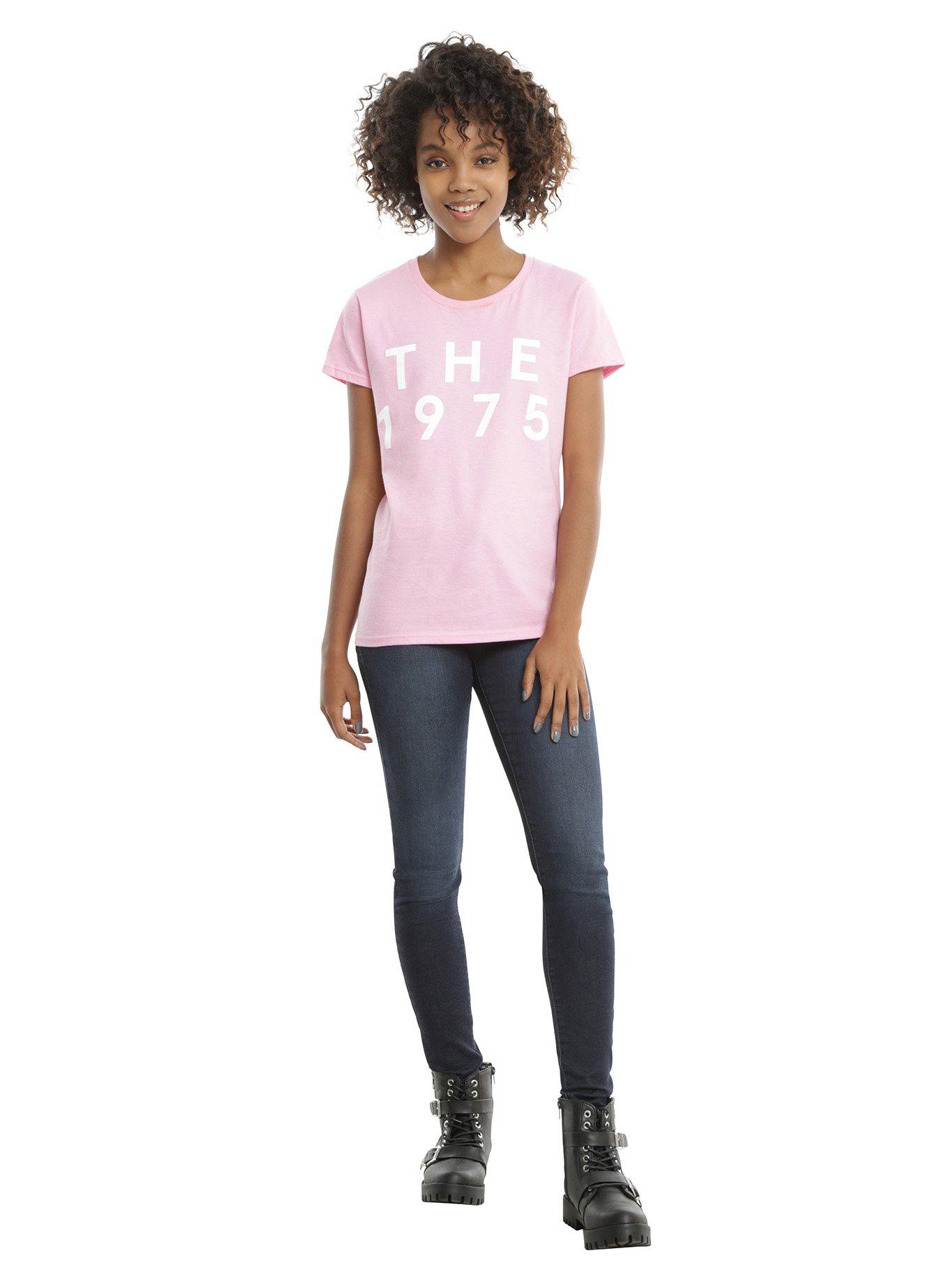 The 1975 Pink Girls T-Shirt, , alternate