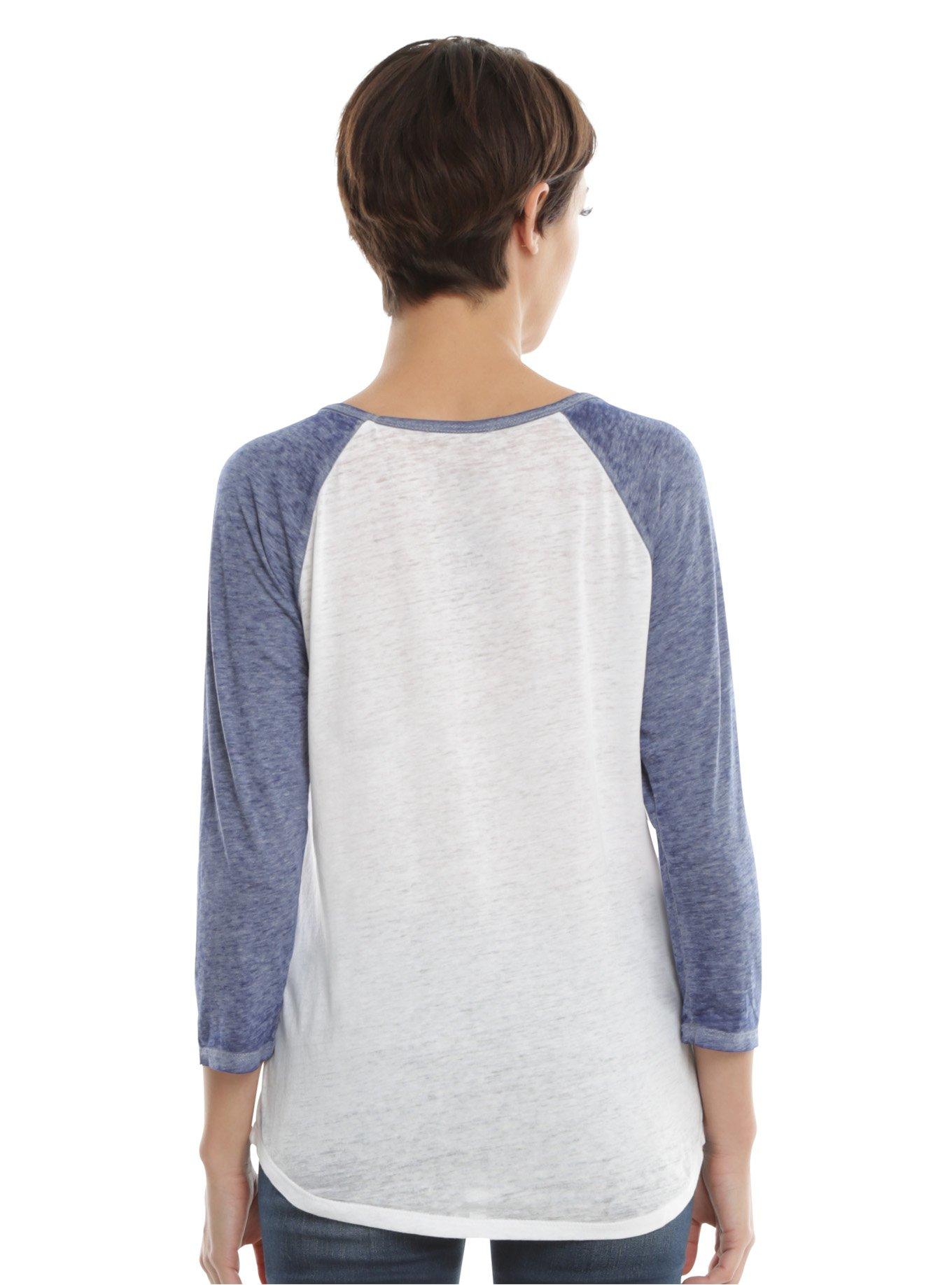 Disney Lilo & Stitch Night Sky Burnout Girls Raglan, , alternate