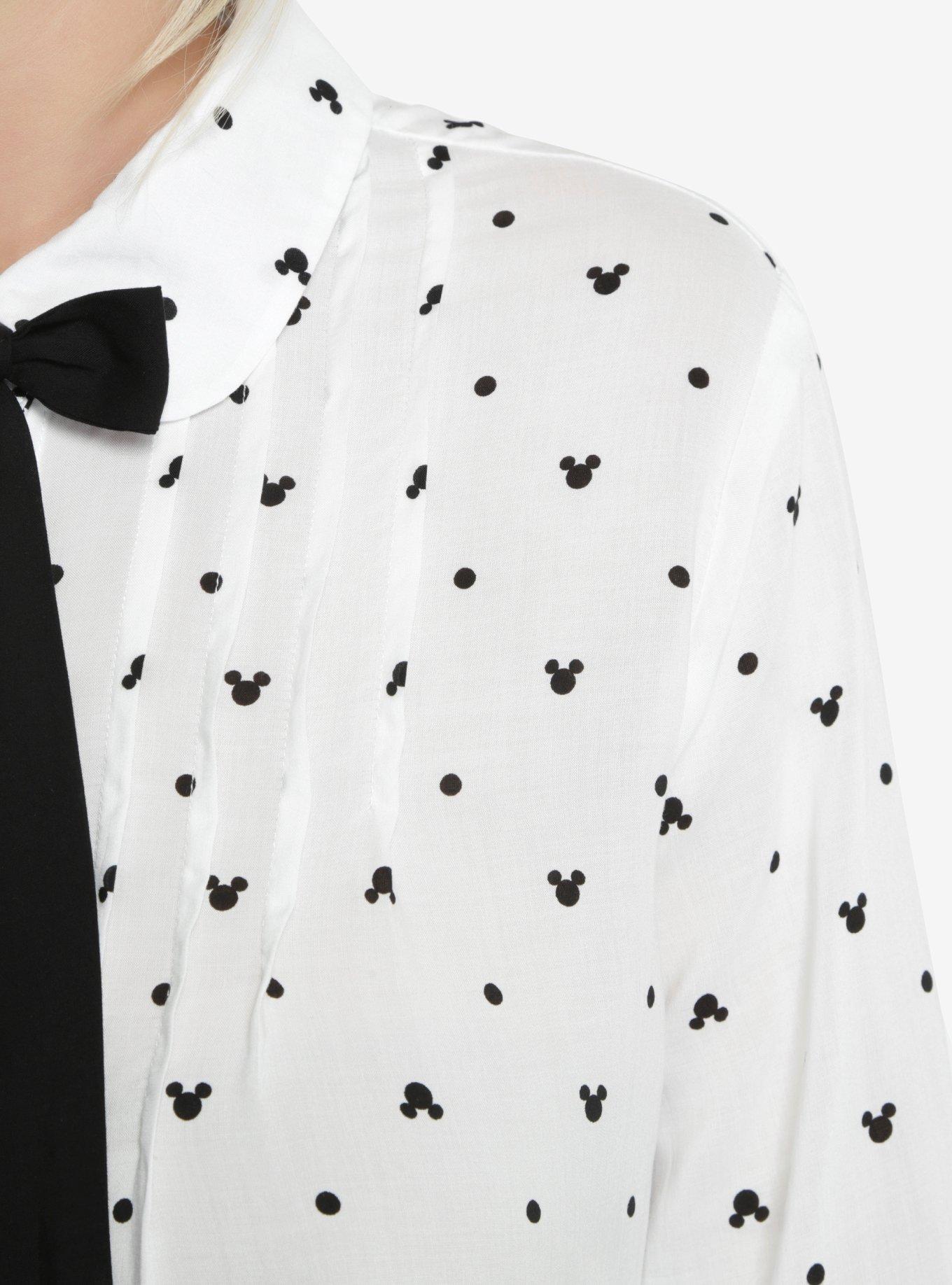 Disney Minnie Mouse Front Tie Blouse, , alternate