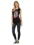 Disney Aristocats Ladies Don't Start Fights Girls Lace Muscle Top, , alternate