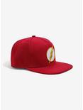 DC Comics The Flash Crimson Embroidered Snapback Hat, , alternate