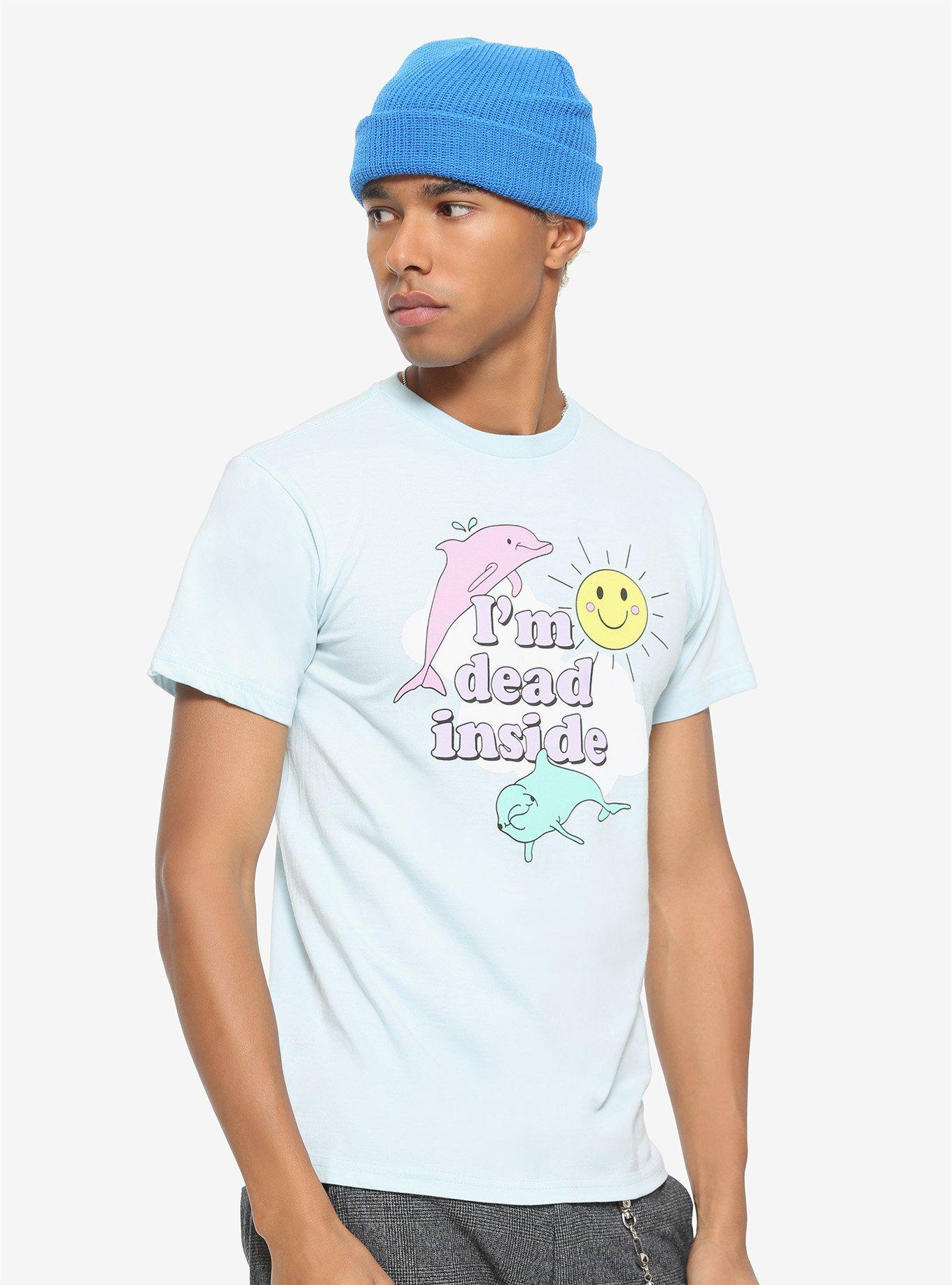 Dead Inside T-Shirt, BABY BLUE, alternate