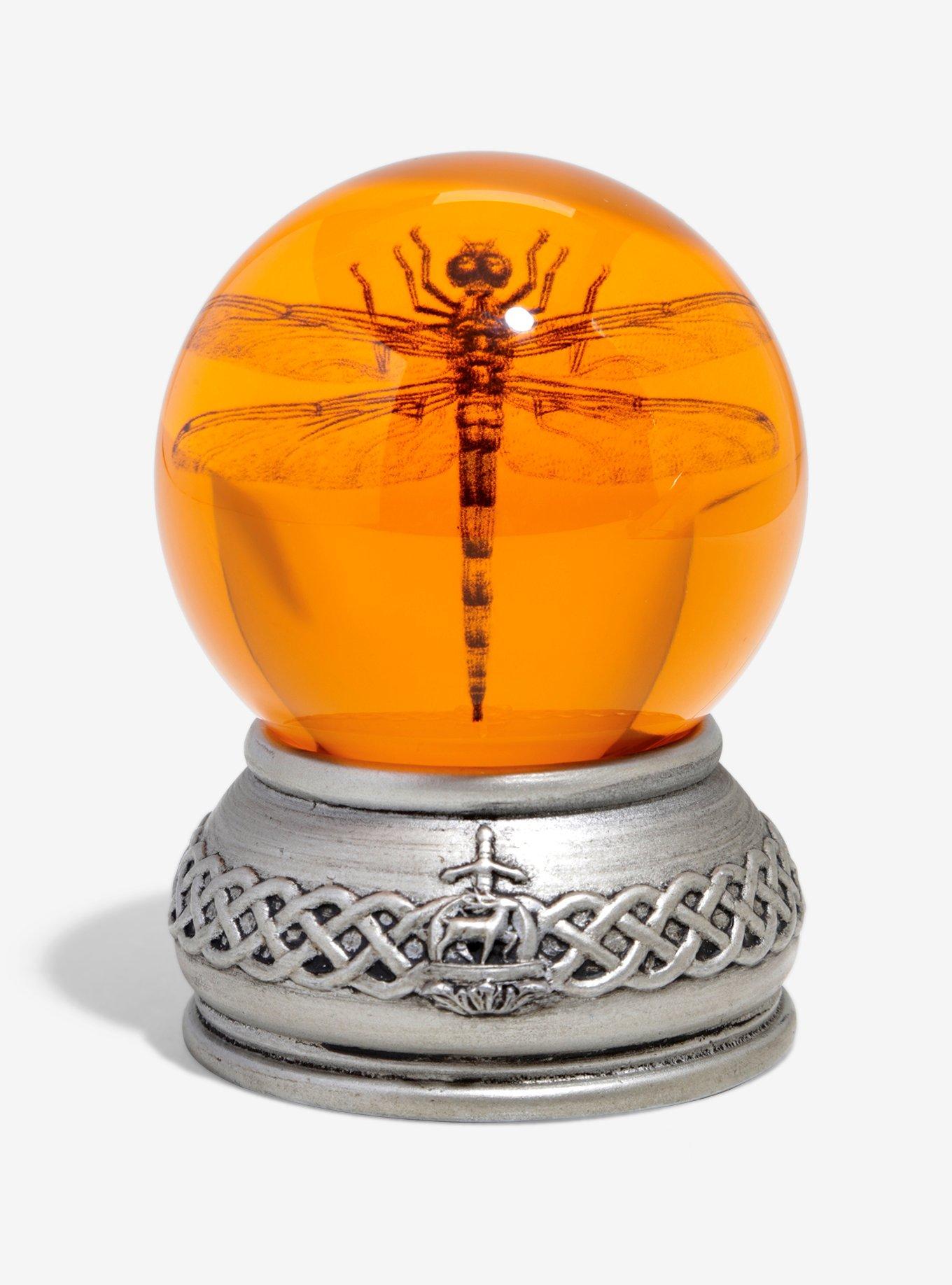 Outlander Amber Dragonfly Paperweight, , alternate