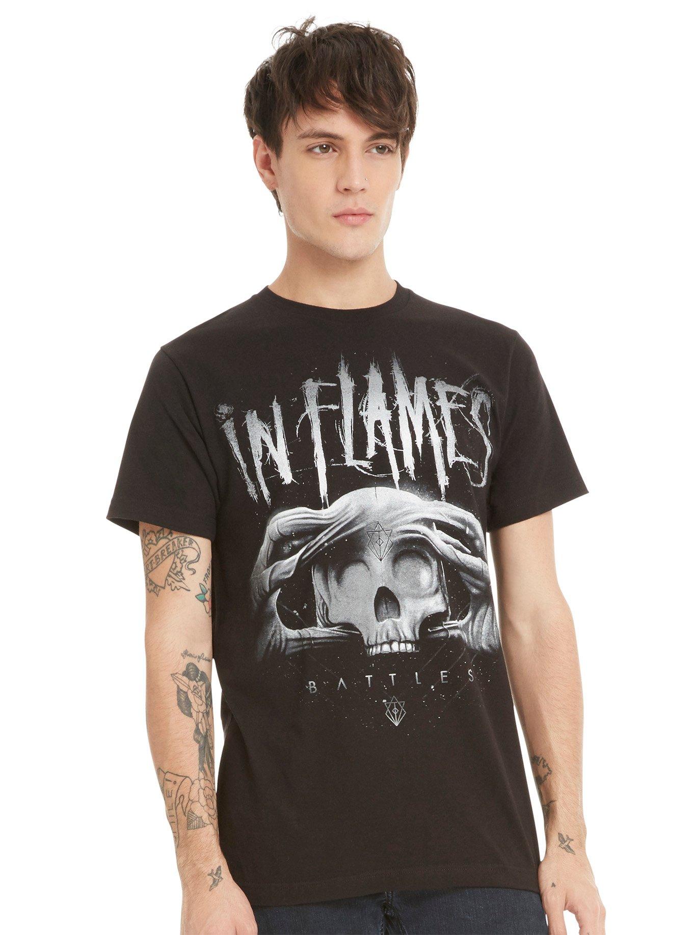 In Flames Battles Cover T-Shirt, , alternate