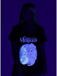 Disney The Little Mermaid Ariel & Ursula Glow Girls T-Shirt Plus Size, , alternate