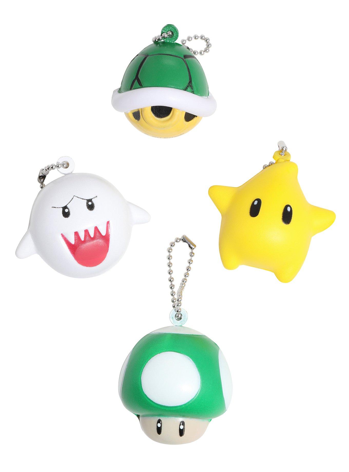 Super Mario Soft-Squeeze Key Chain Blind Box, , alternate