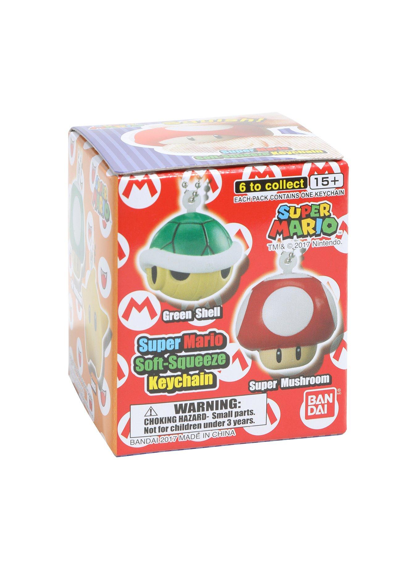 Super Mario Soft-Squeeze Key Chain Blind Box, , alternate