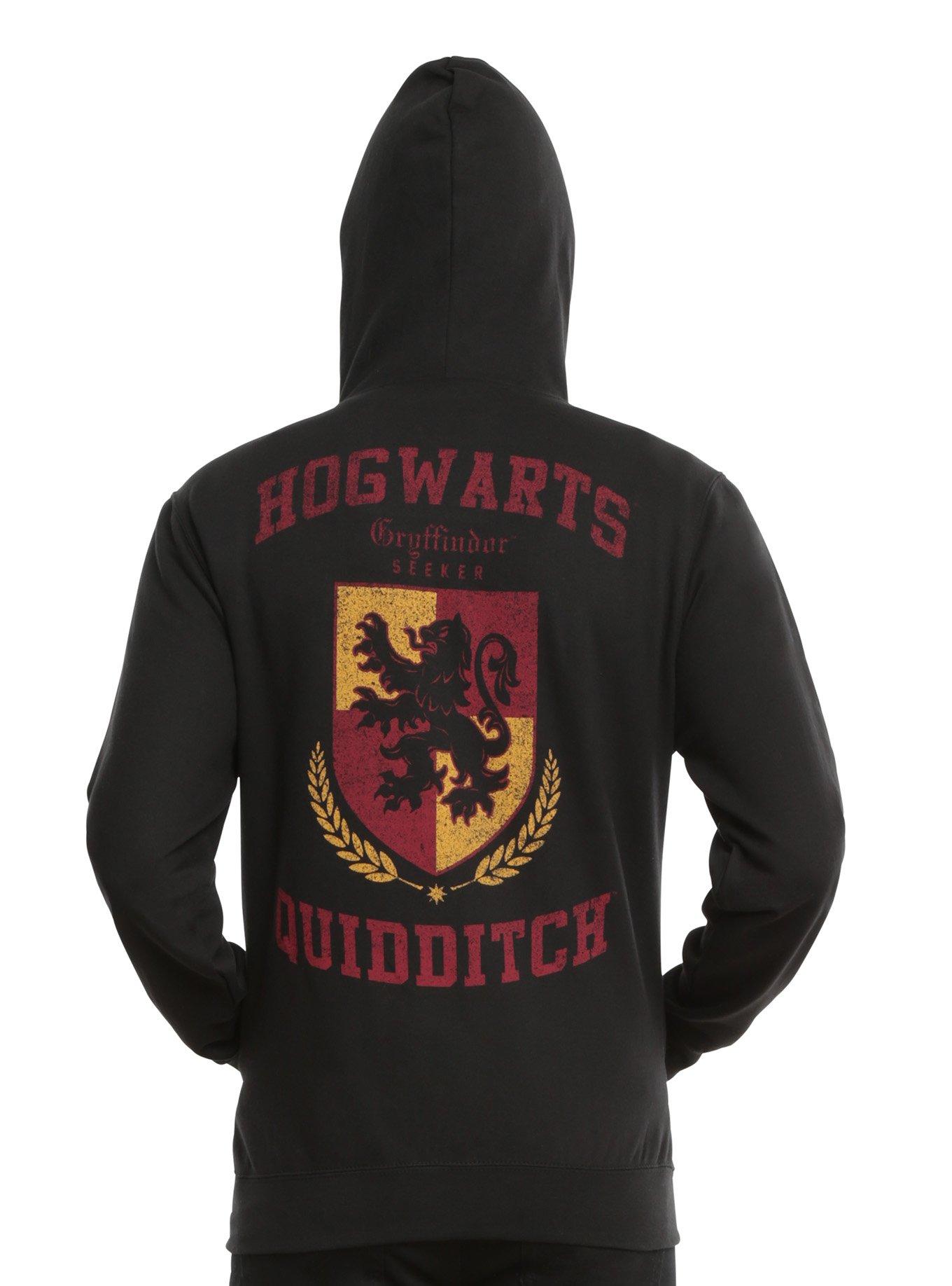 Harry Potter Gryffindor Quidditch Hoodie, , alternate
