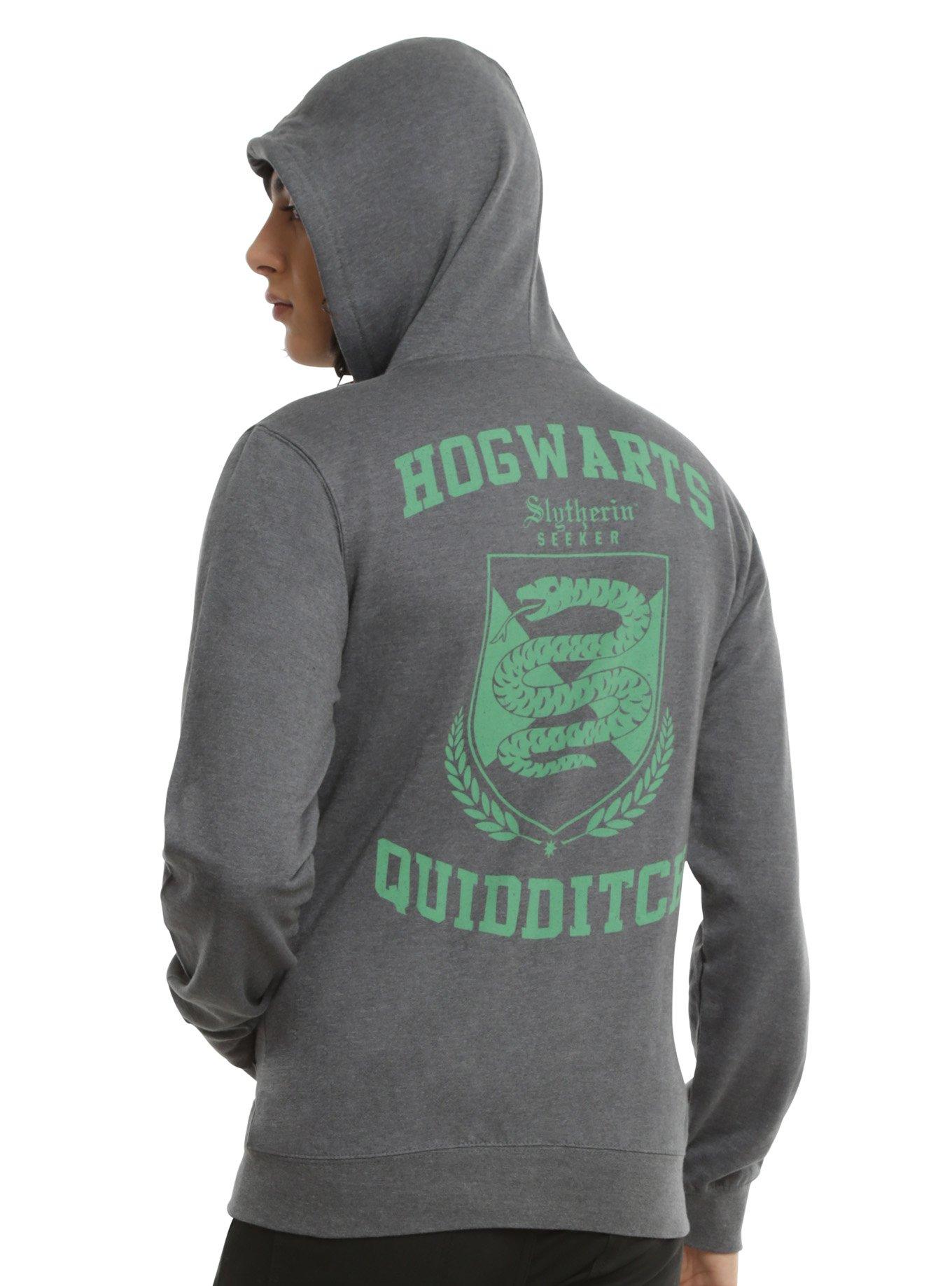 Harry Potter Slytherin Quidditch Hoodie, , alternate