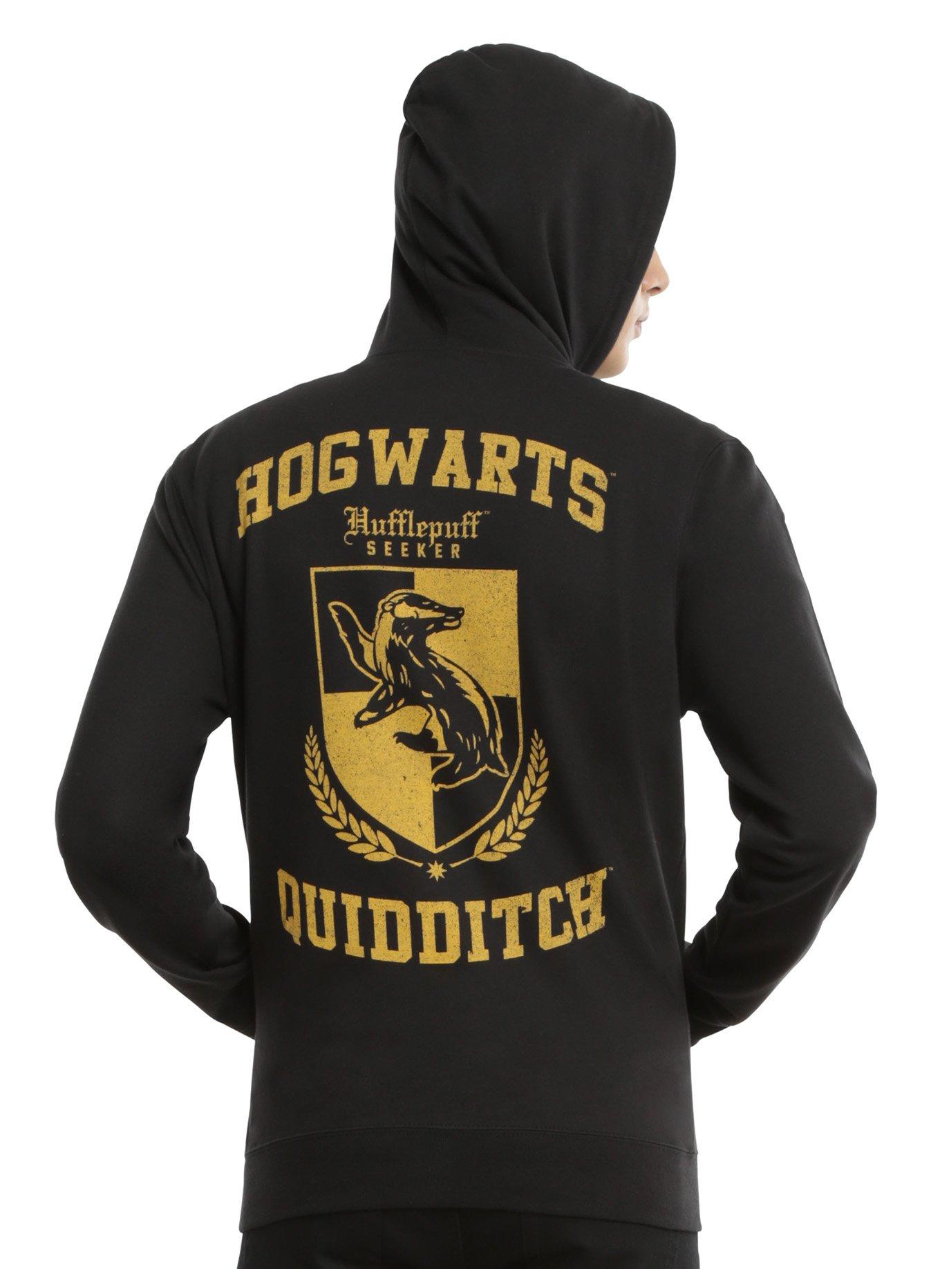 Harry Potter Hufflepuff Quidditch Hoodie, , alternate