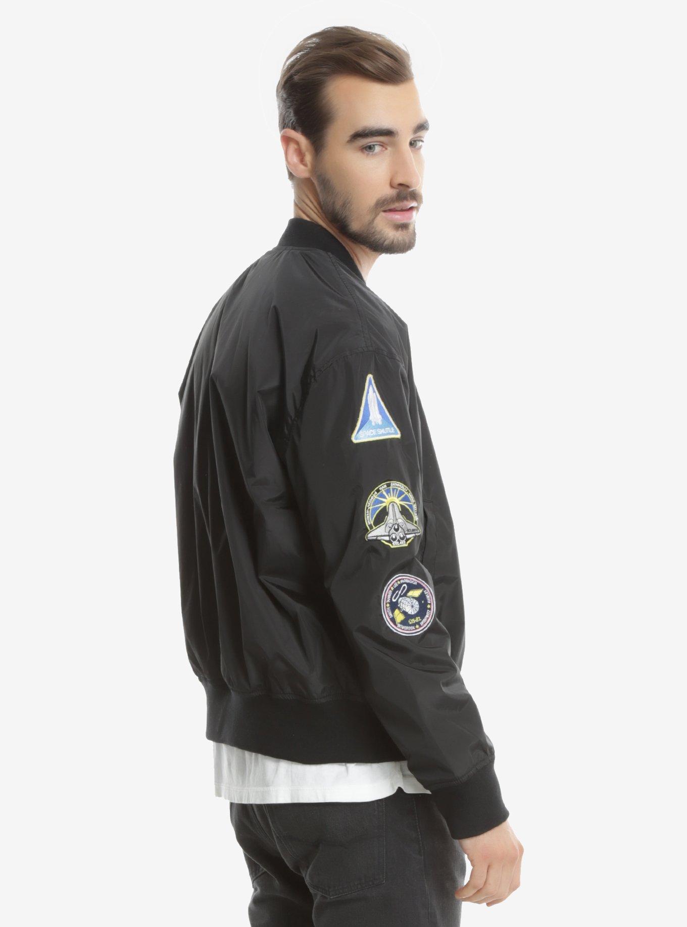 NASA Patches Bomber Jacket, , alternate