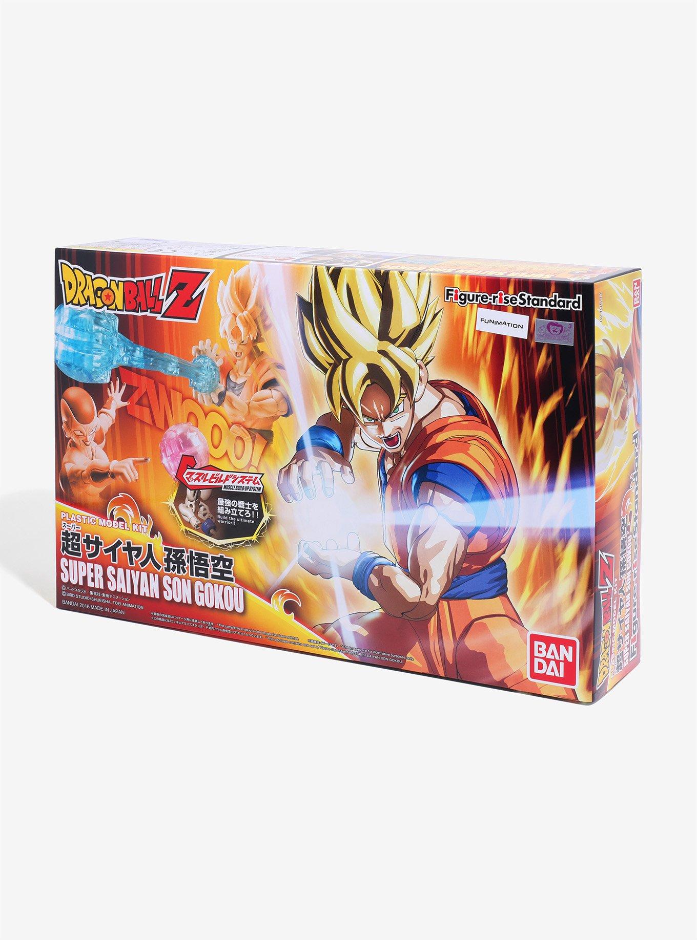 Bandai Dragon Ball Z Super Saiyan Son Goku Figure-Rise Standard Model Kit, , alternate