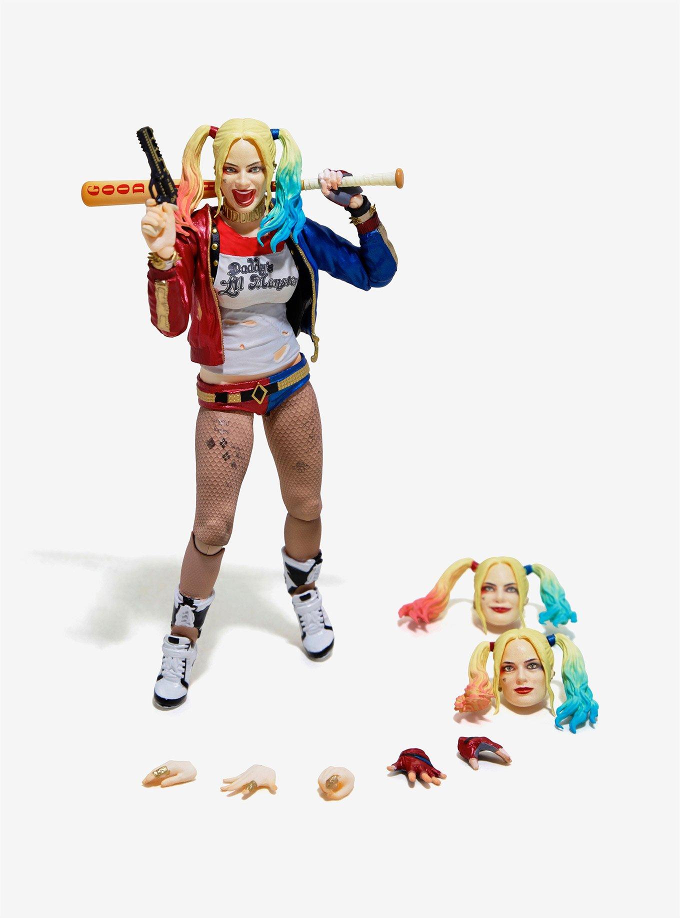 Bandai Tamashii Nations S.H. Figuarts DC Comics Suicide Squade Harley Quinn Action Figure, , alternate