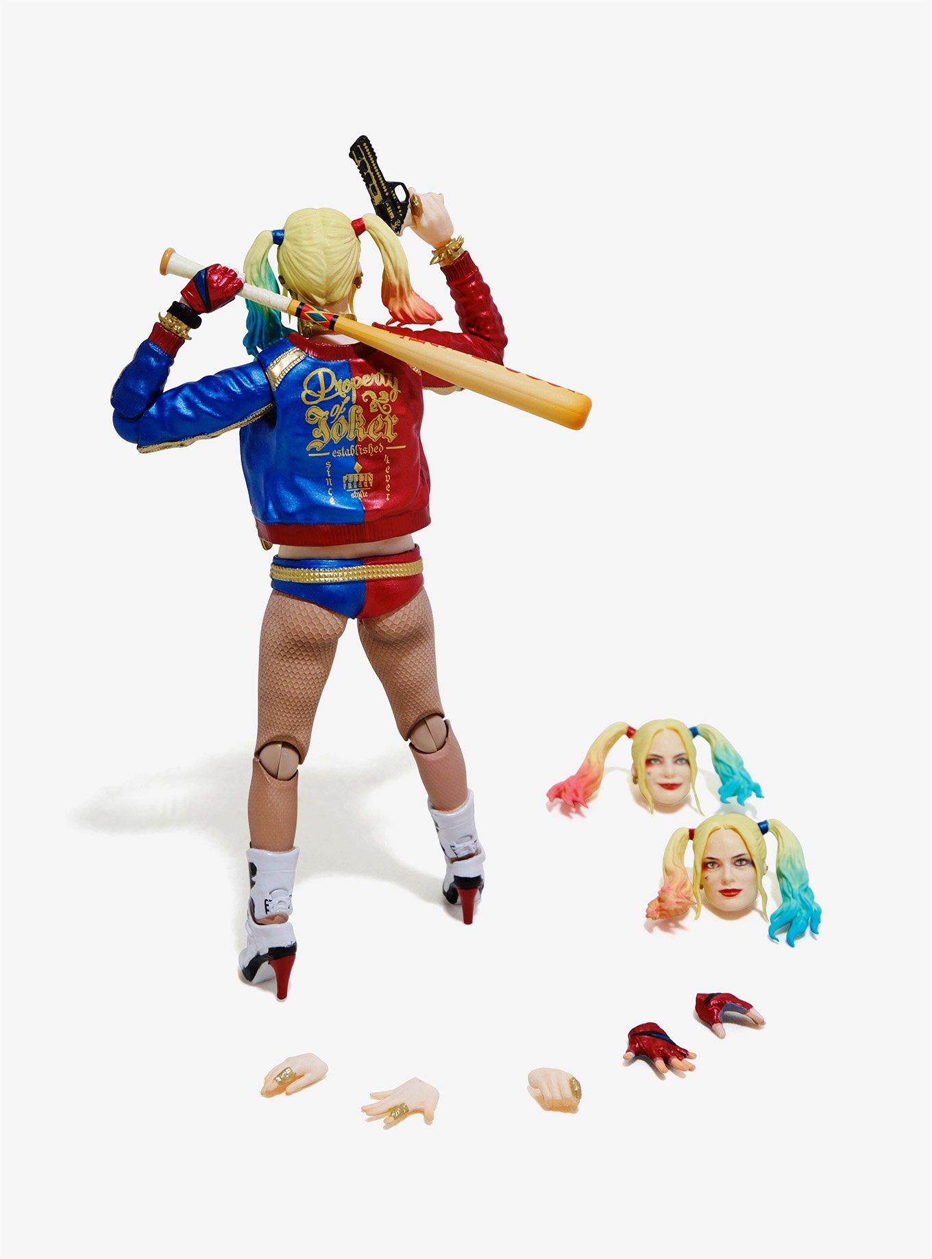 Bandai Tamashii Nations S.H. Figuarts DC Comics Suicide Squade Harley Quinn Action Figure, , alternate