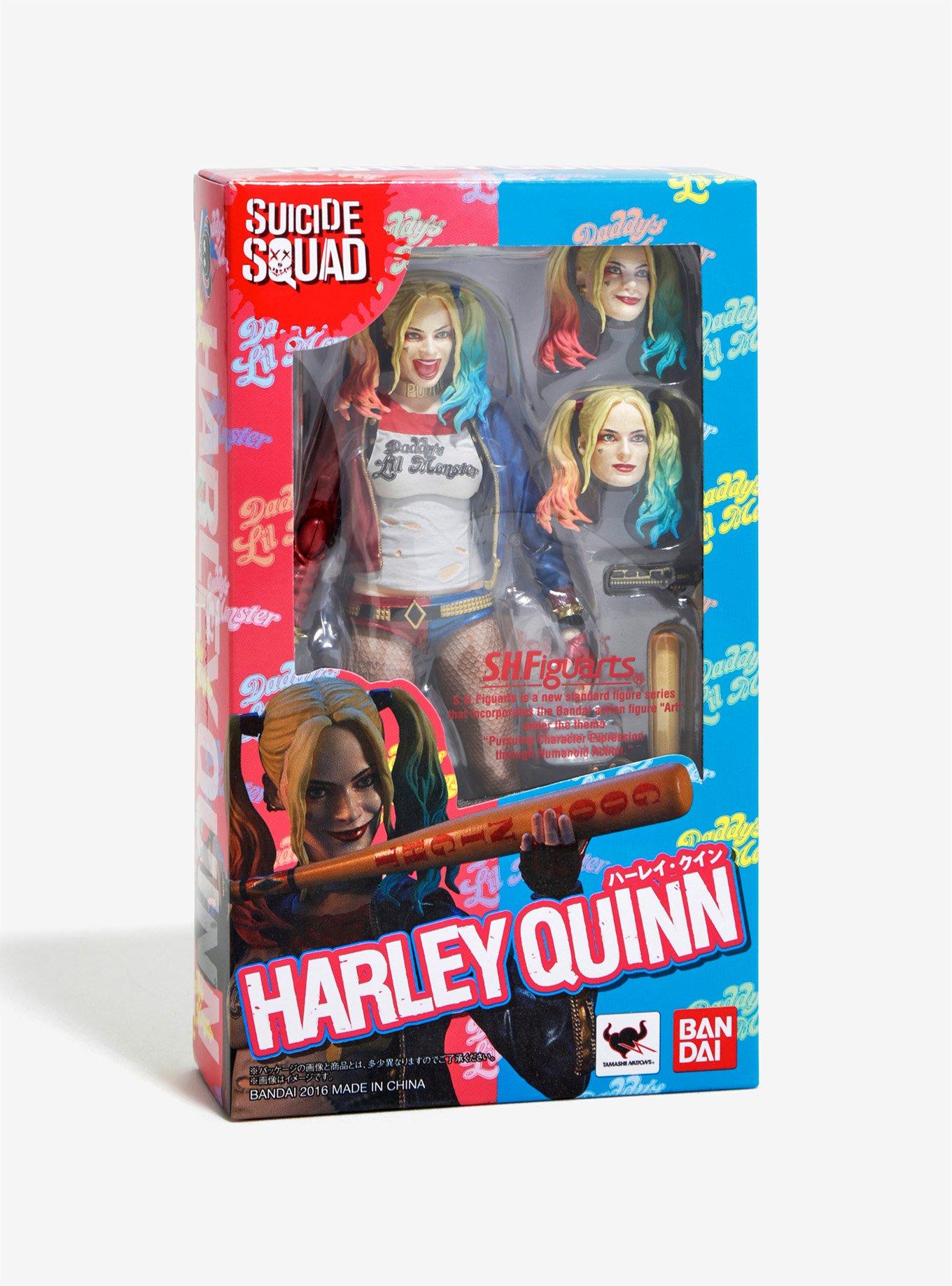 Bandai Tamashii Nations S.H. Figuarts DC Comics Suicide Squade Harley Quinn Action Figure, , alternate