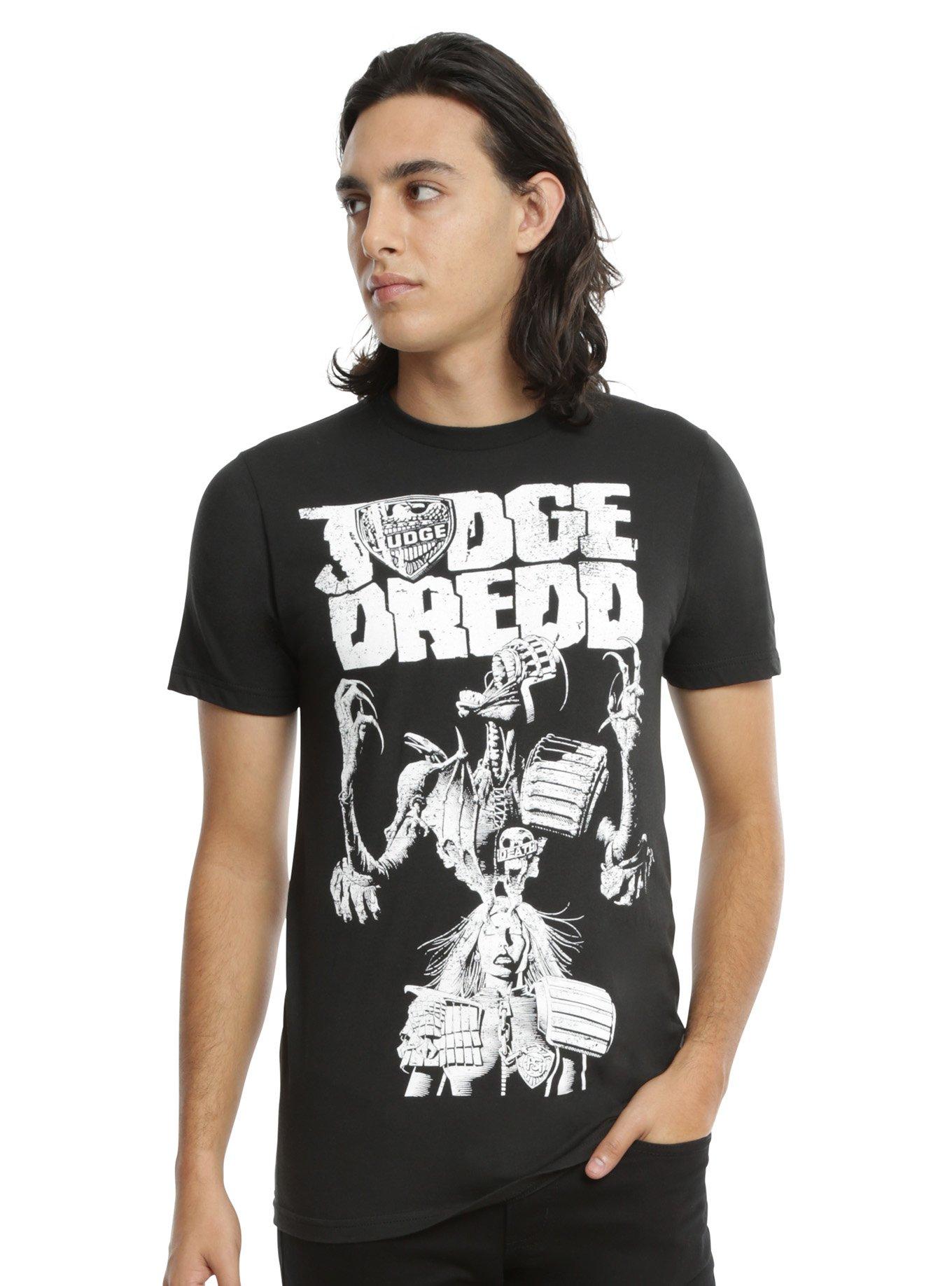 2000 AD Judge Dredd Death Vs Anderson T-Shirt, , alternate