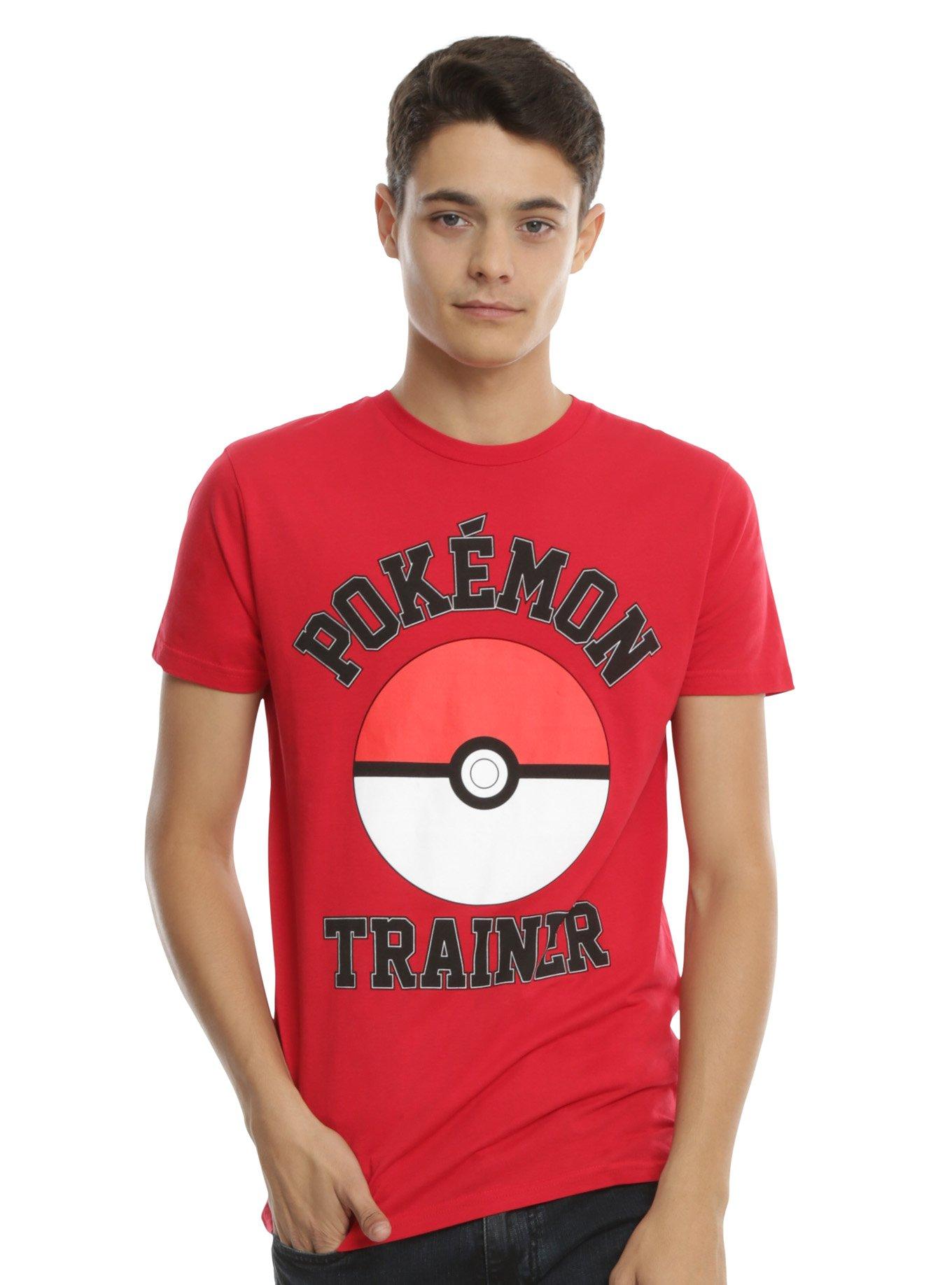 Pokemon Trainer Red T-Shirt, , alternate