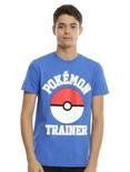 Pokemon Trainer Blue T-Shirt, , alternate