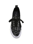 Science Print Lace-Up Sneakers, , alternate