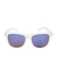 Frosted Clear Blue Revo Lens Sunglasses, , alternate