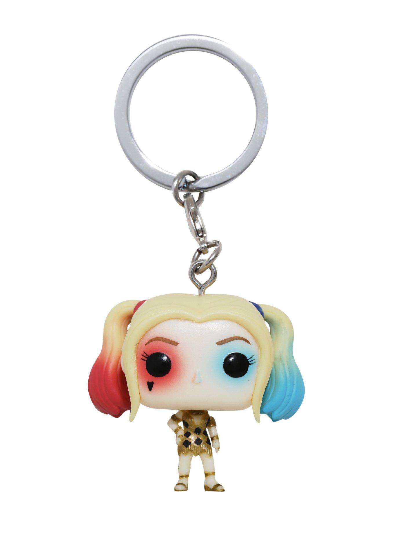 Funko DC Comics Suicide Squad Harley Quinn Dress Pocket Pop! Key Chain, , alternate