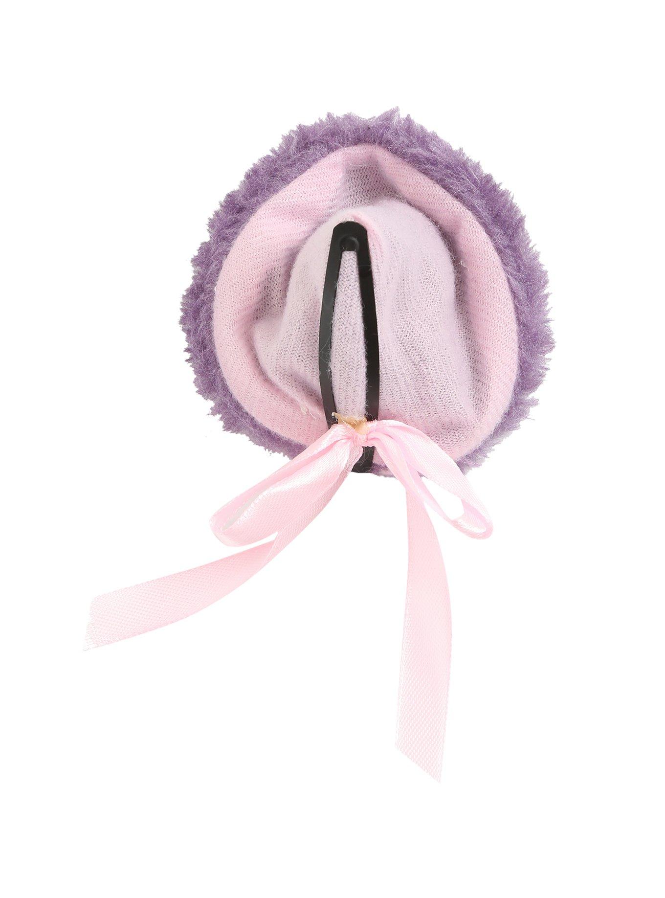 Blackheart Purple & Pink Cat Ear Hair Clips, , alternate