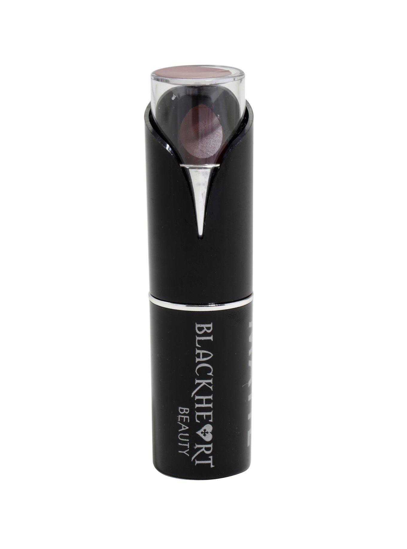 Blackheart Beauty Burgundy Matte Lipstick, , alternate