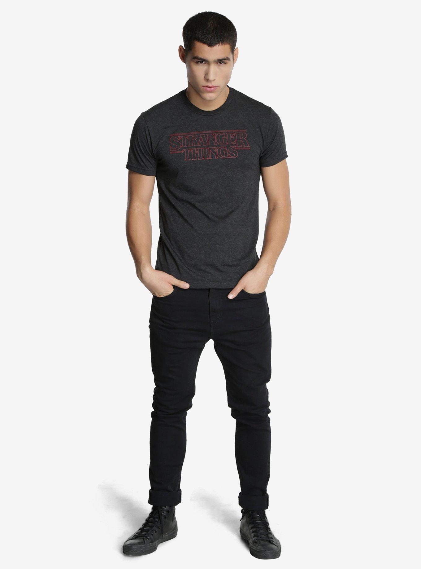 Stranger Things Logo T-Shirt, , alternate