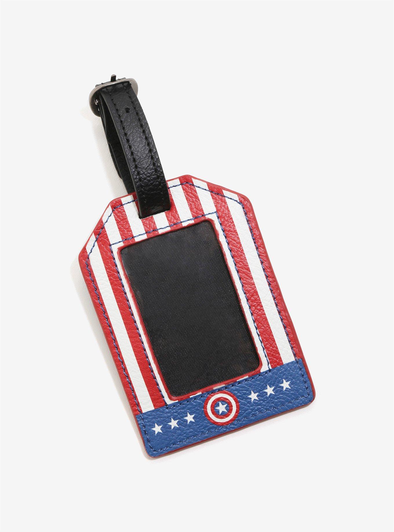Marvel Captain America Shield Luggage Tag, , alternate