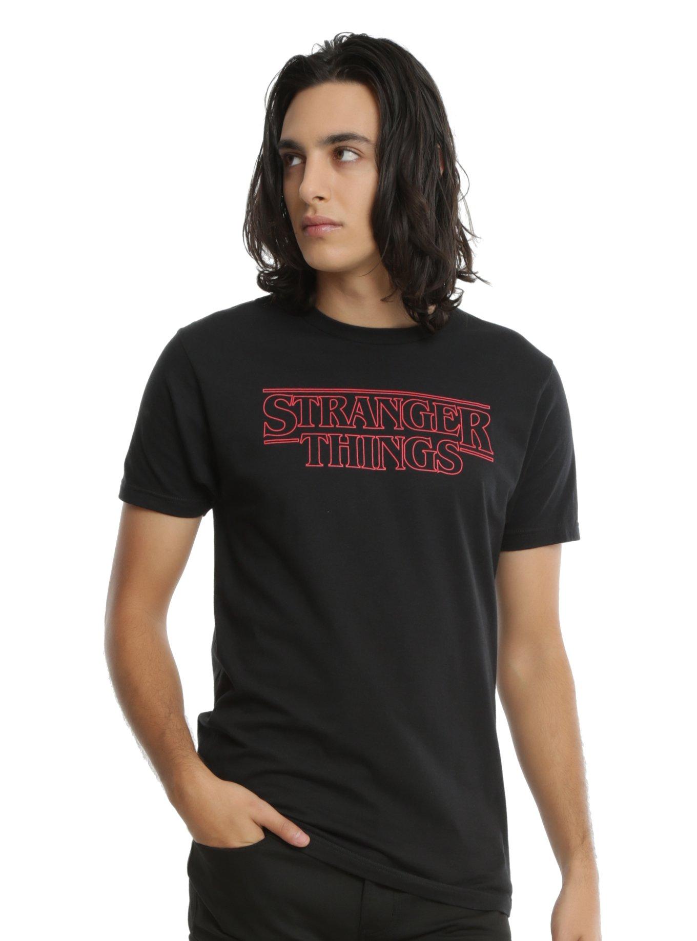 Stranger Things Logo T-Shirt, , alternate