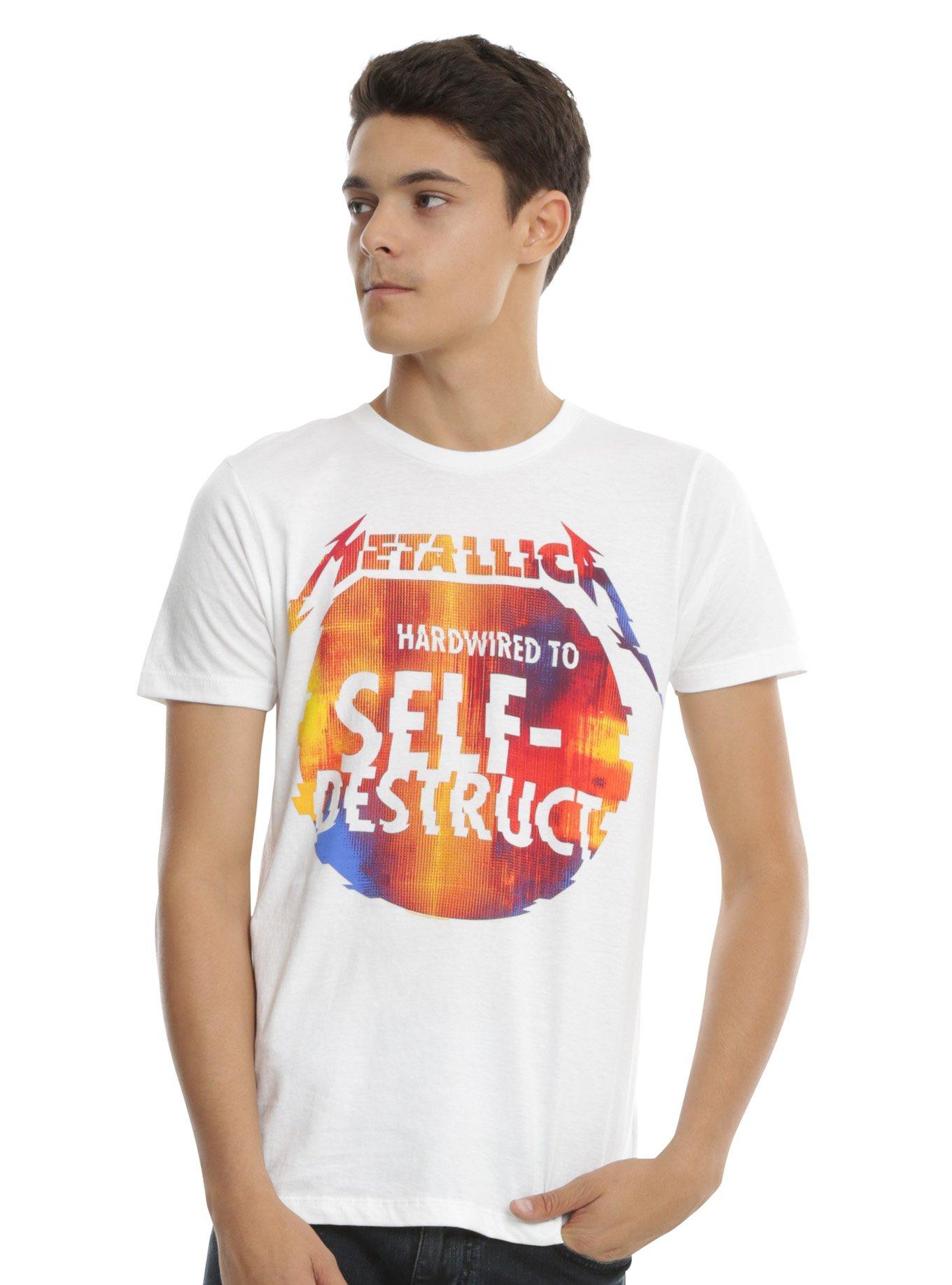 Metallica Hardwired To Self-Destruct T-Shirt, , alternate