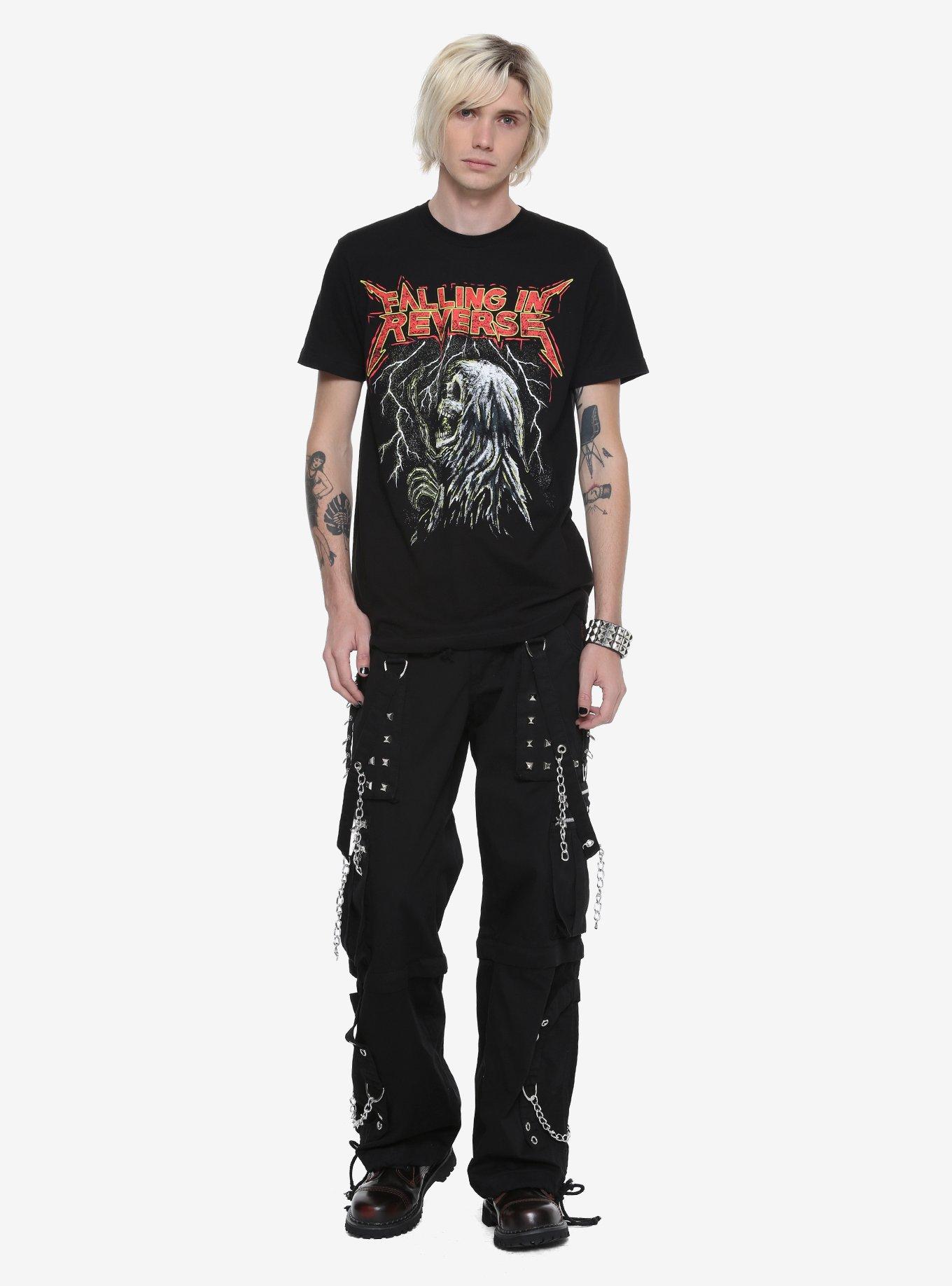 Tripp Black Step Chain Zip-Off Pants