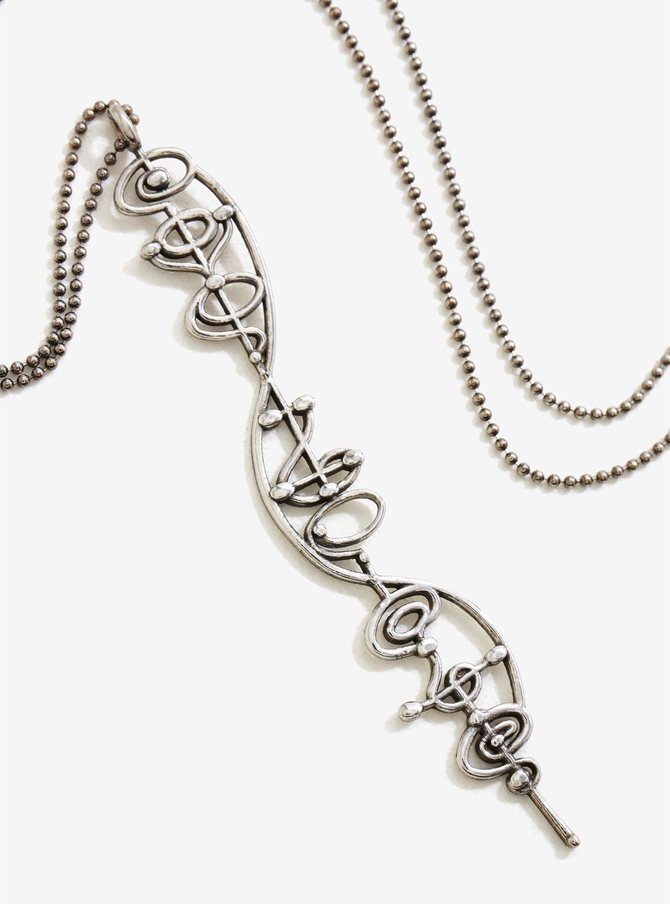 Star Trek 50th Anniversary Vulcan Script Necklace, , alternate